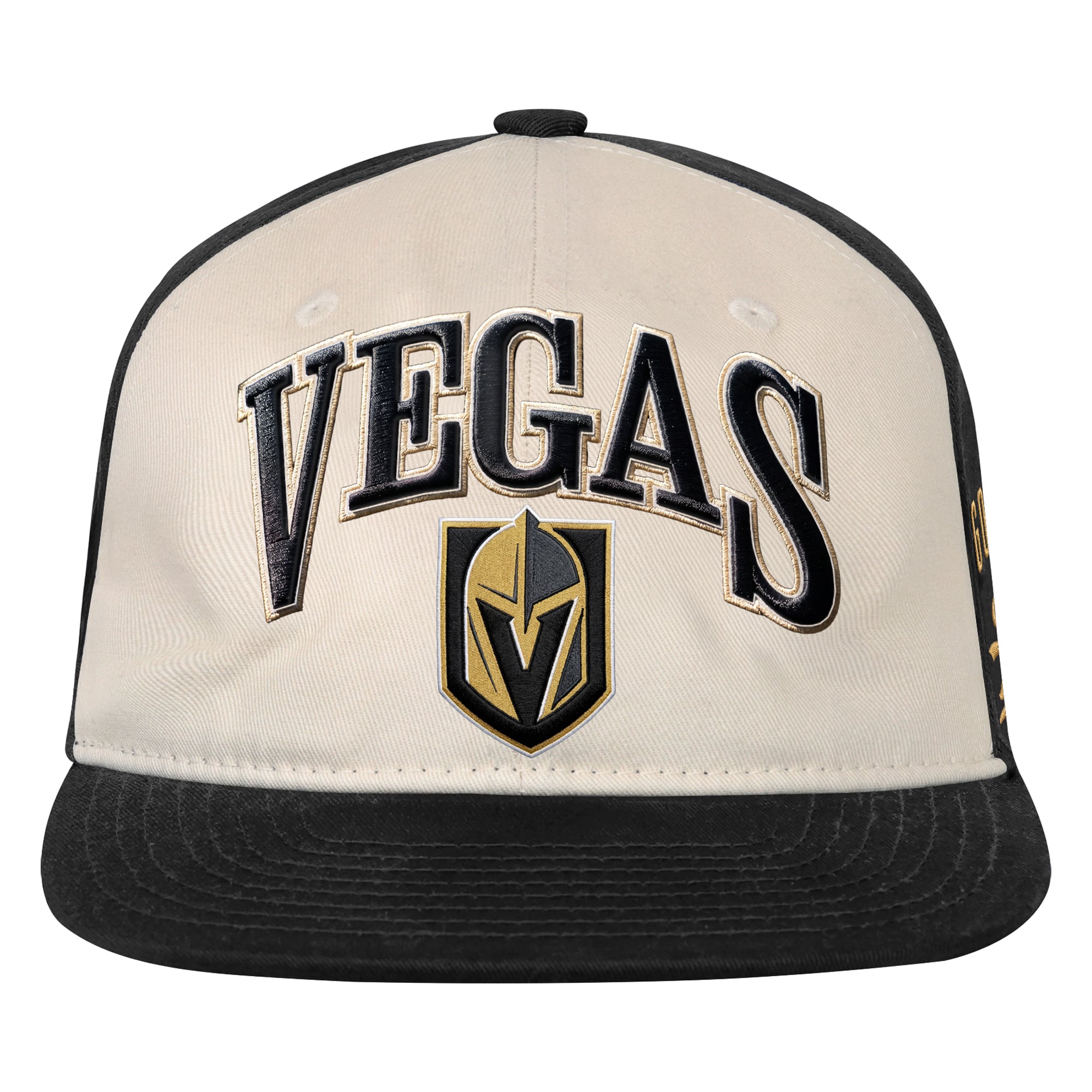 Casquette snapback Vegas Golden Knights Arch naturelle/noire pour jeunes