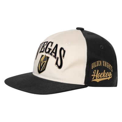 Youth Vegas Golden Knights Outerstuff Natural/Black Arch Snapback Hat
