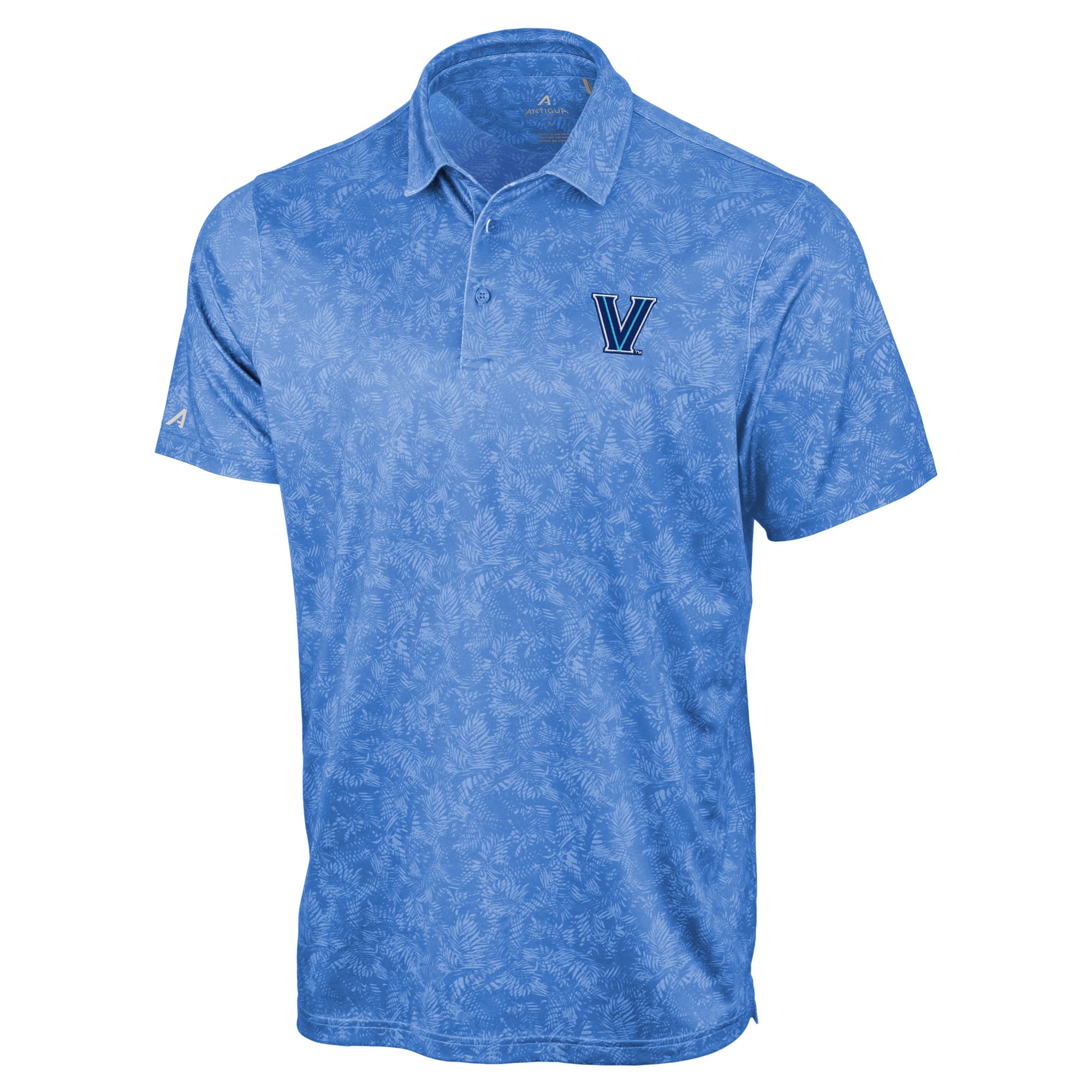 Polo Antigua bleu poudré Villanova Wildcats Lush pour homme