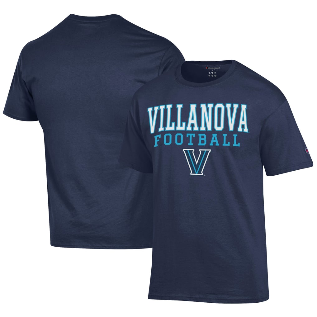 The Mountain Villanova Wildcats Men's Blue Short Sleeve Shirt - NCAA Sizes S To 5XL