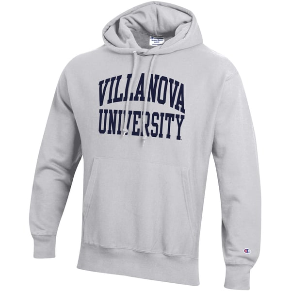 Mens CHAMPION SILV Villanova Wildcats Reverse Weave Hoodie