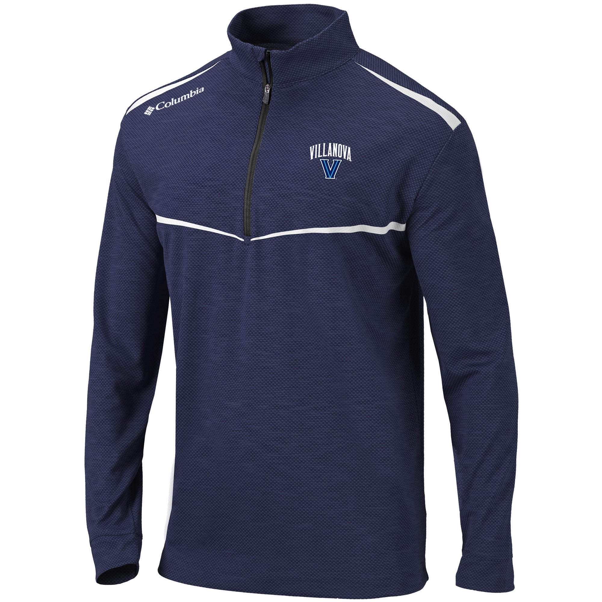 Villanova Wildcats Columbia Scorecard Quarter-Zip Jacket - Navy