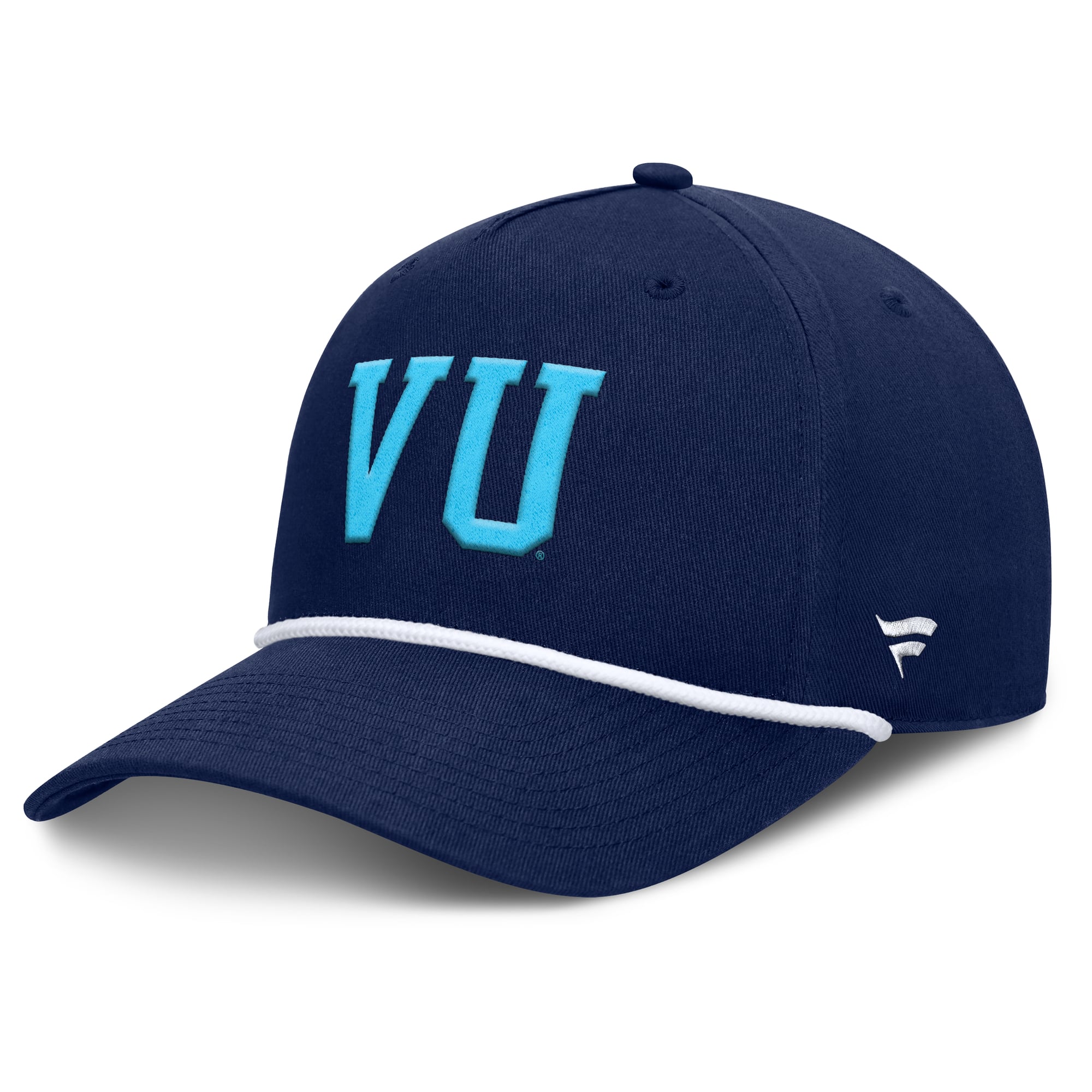 Finotics Villanova Wildcats Fanatics Foul Ball Rope Adjustable Hat - Navy