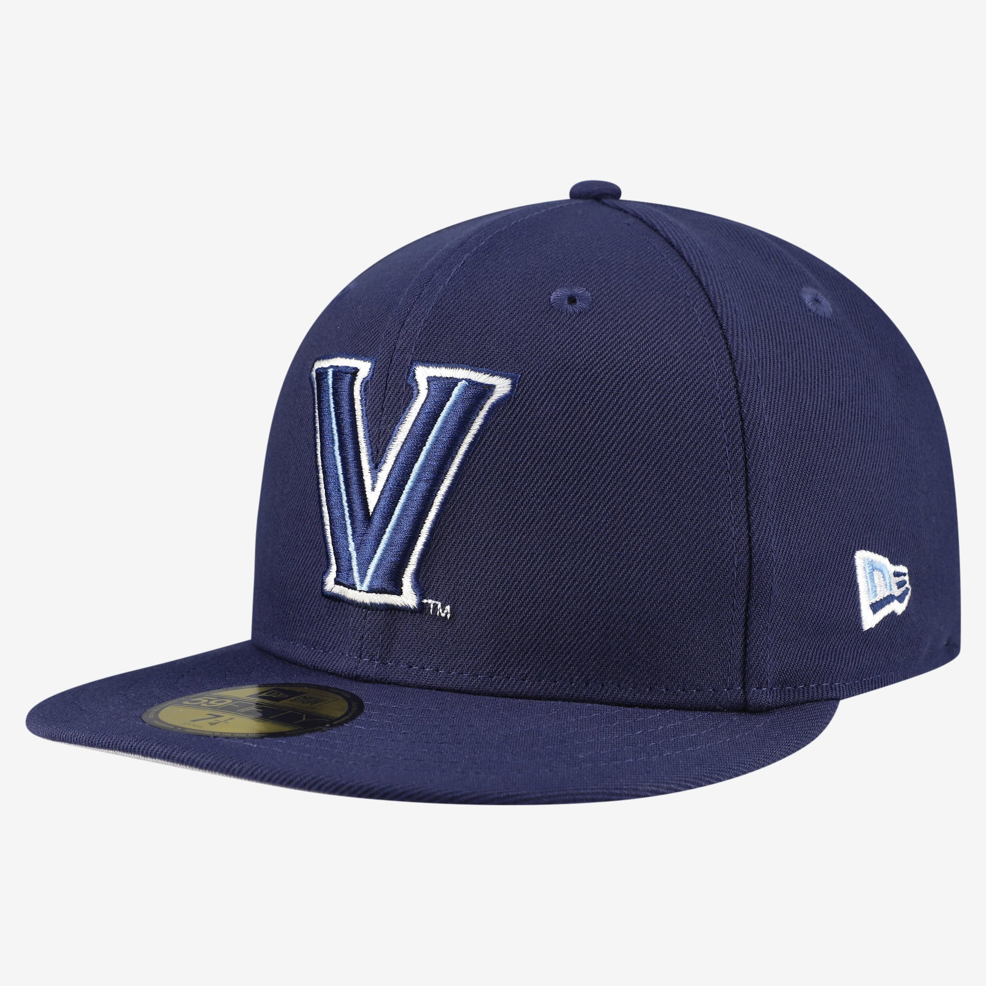 Men's New Era Navy Villanova Wildcats Core 59FIFTY Fitted Hat