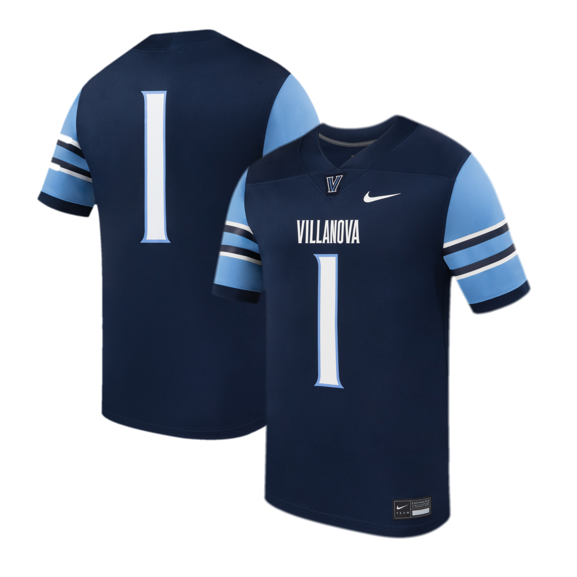 Men's Nike  Navy Villanova Wildcats Replica Football Jersey