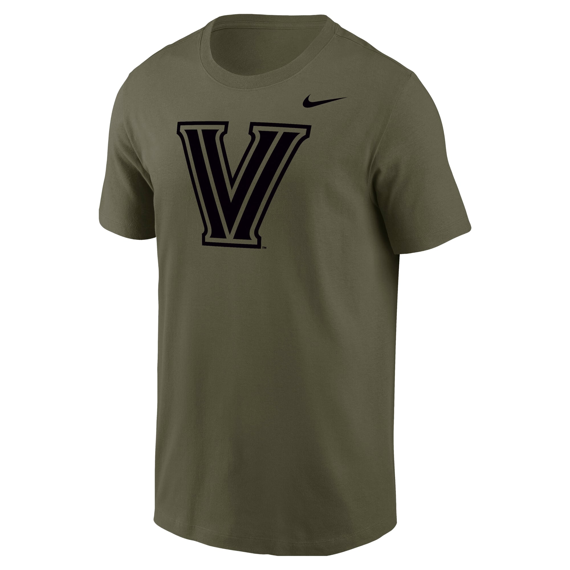 T-shirt militaire Nike Olive Villanova Wildcats pour homme