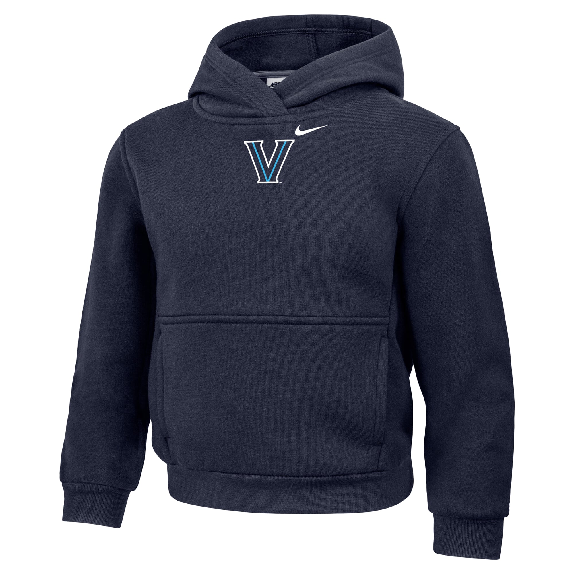 Sweat à capuche Nike Villanova Wildcats Core bleu marine pour tout-petit