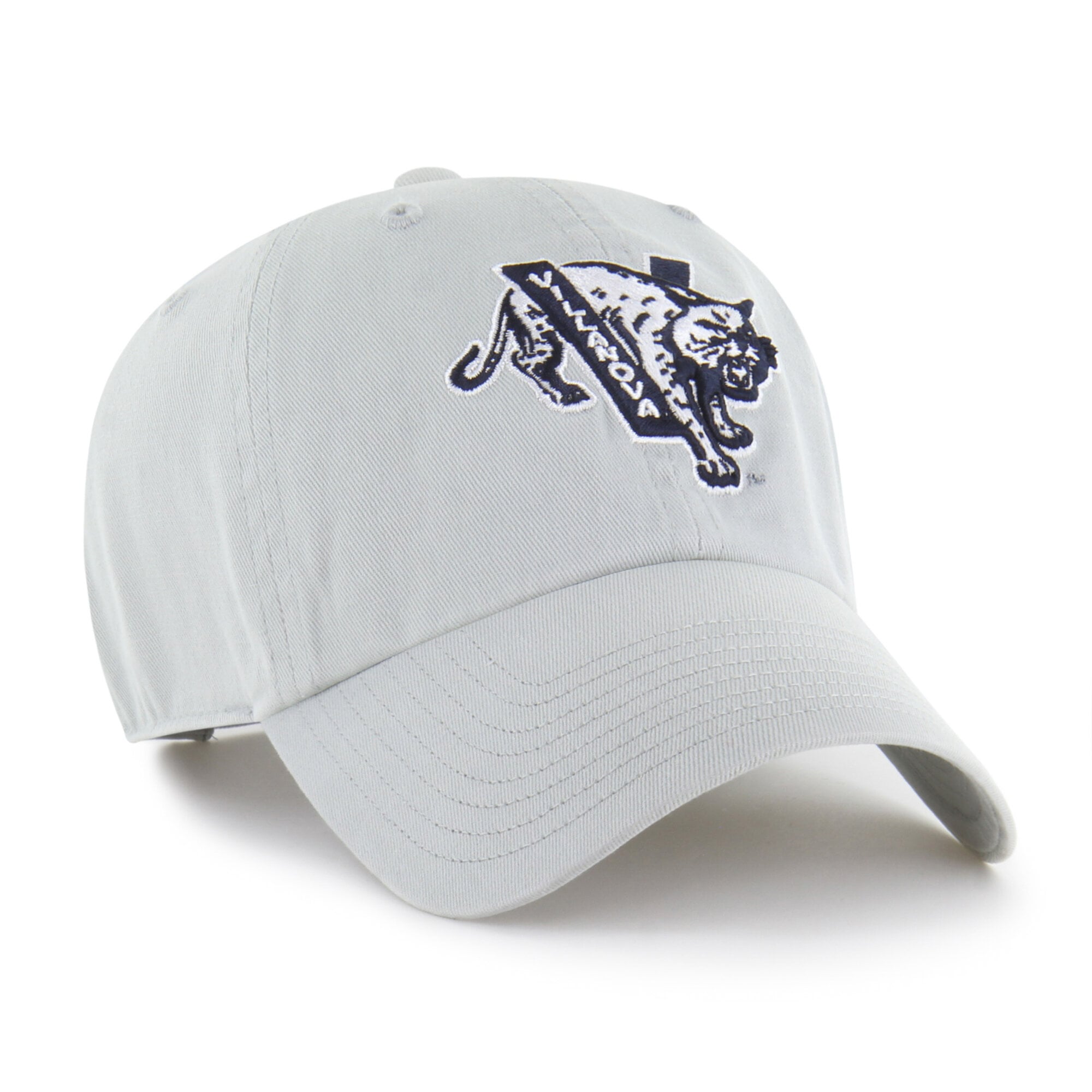 Unisex '47 Villanova Wildcats Gray Vault Clean Up Adjustable Hat