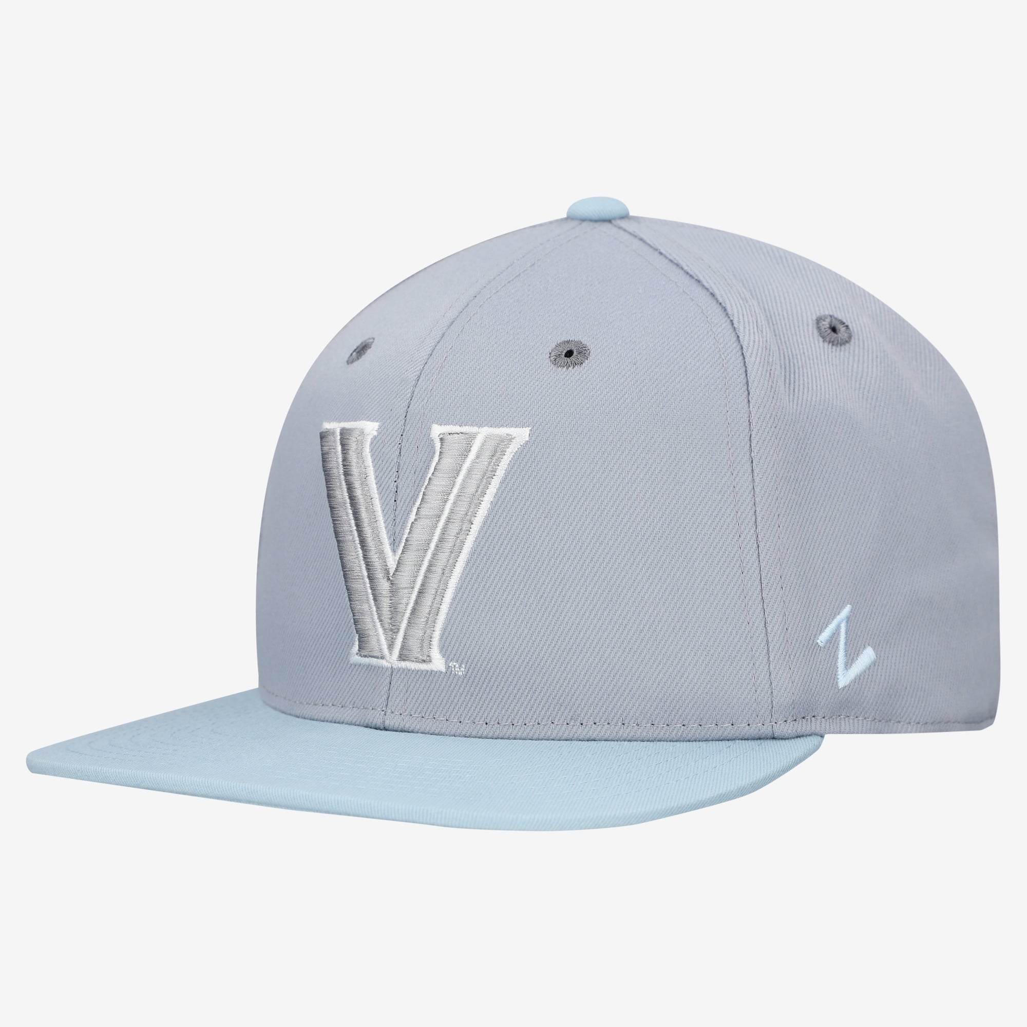 Casquette unisexe Zephyr Gray Villanova Wildcats Pastel