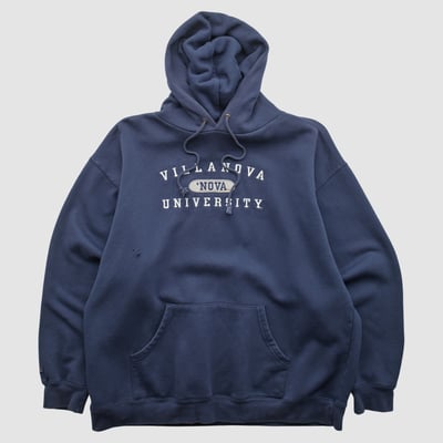 Villanova Wildcats Jansport 2000s Hooded Pullover Sweatshirt - Navy - XL by Fanatics Real Vintage