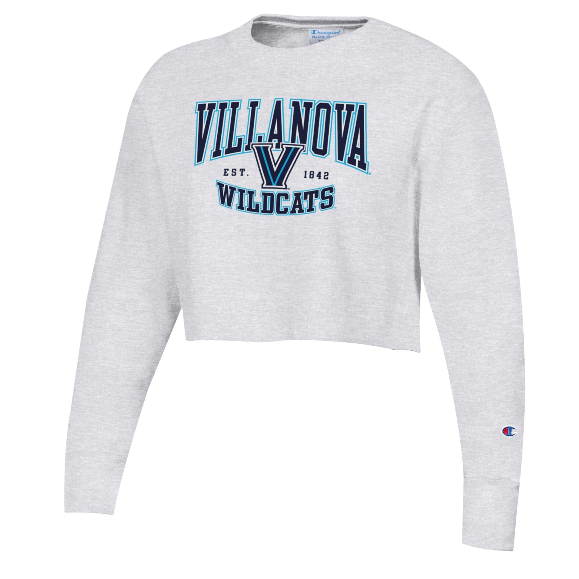 Womens CHAMPION SILV Villanova University Womens Reverse Weave 