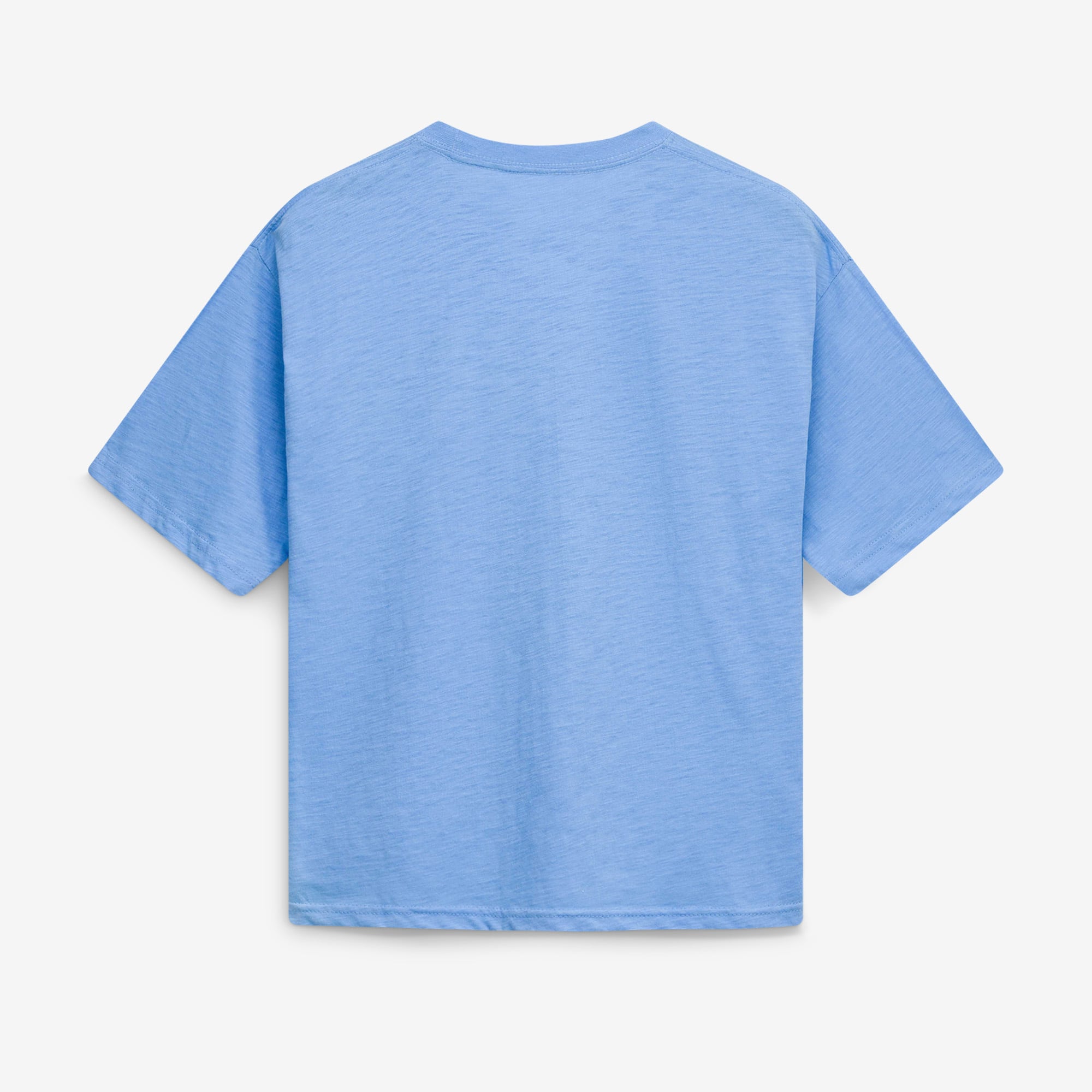 Women's Pressbox Light Blue Villanova Wildcats Oversized Nelson Arch Over Logo Slub T-Shirt