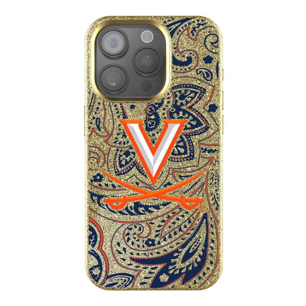 Virginia Cavaliers Keyscaper Paisley Bling iPhone Case