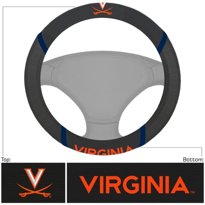 Virginia Cavaliers Logo Brands Steering Wheel Cover