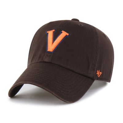  Virginia Cavaliers '47 Vault Clean Up Adjustable Hat - Brown