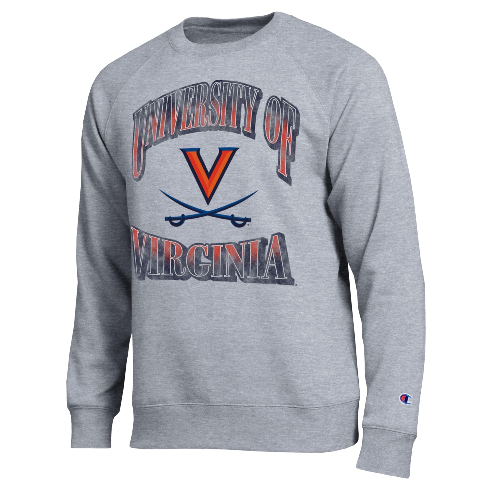 Sweat-shirt Champion pour homme, gris chiné, Virginia Cavaliers All-Star