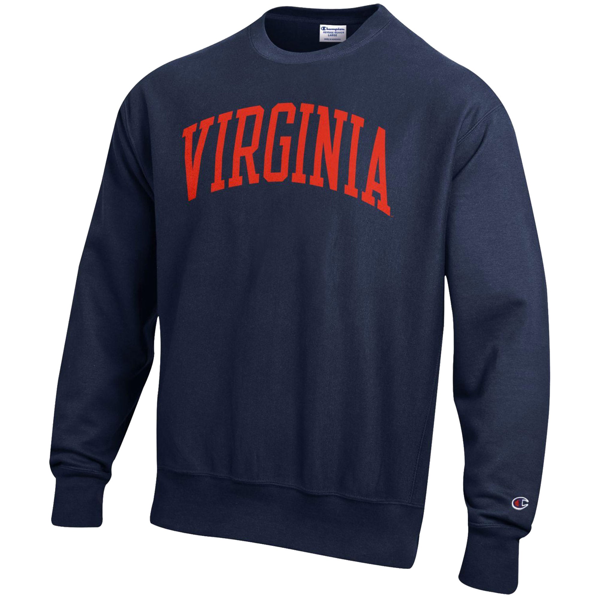 Men's Champion Navy Virginia Cavaliers Relaxed Fit Arch Reverse