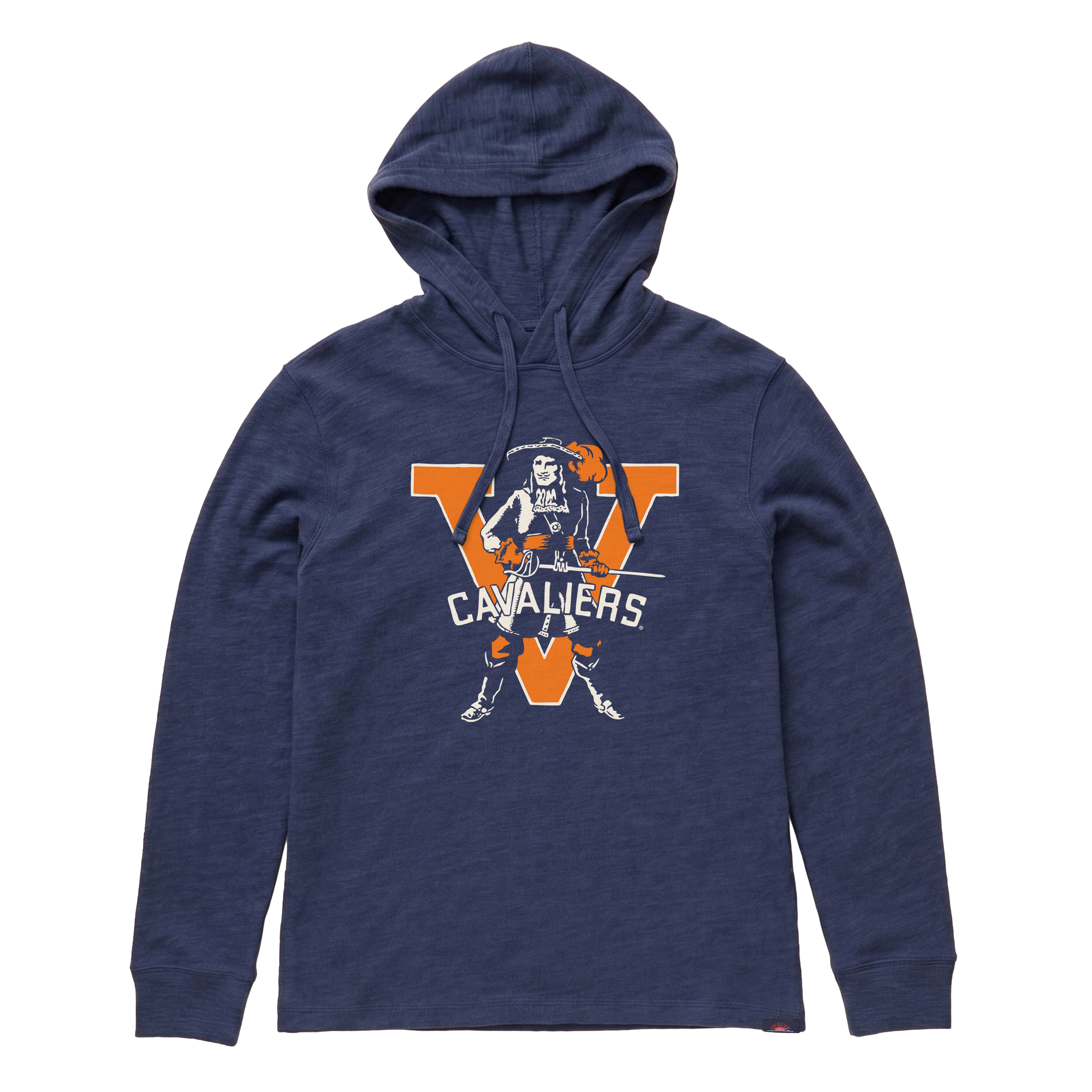 Sweat à capuche FAHERTY bleu marine Virginia Cavaliers pour homme