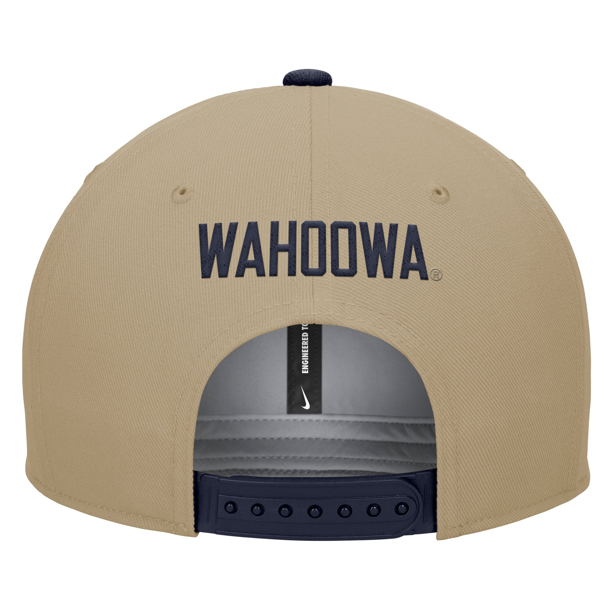 Men's Nike Beige/Navy Virginia Cavaliers Pro Dri-FIT Snapback Hat
