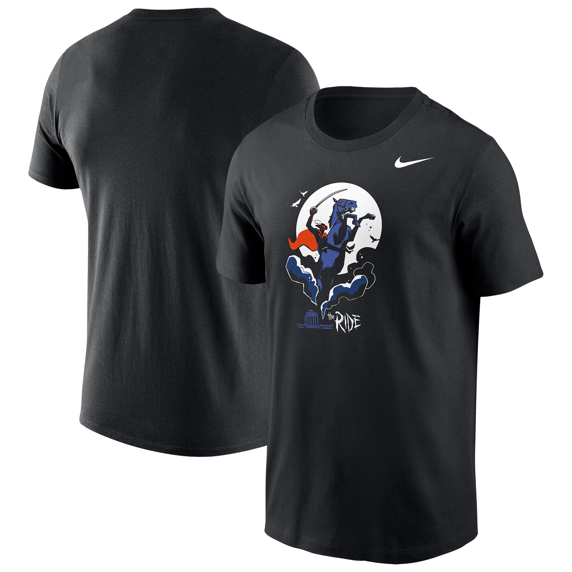 Men's Nike Black Virginia Cavaliers The Ride Horse Legend Dri-FIT T-Shirt