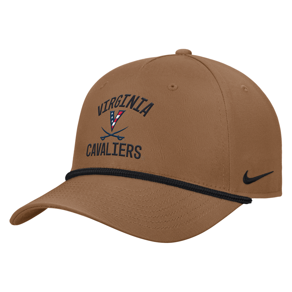 Men's Nike Brown Virginia Cavaliers 2026 Military Appreciation Rope ...