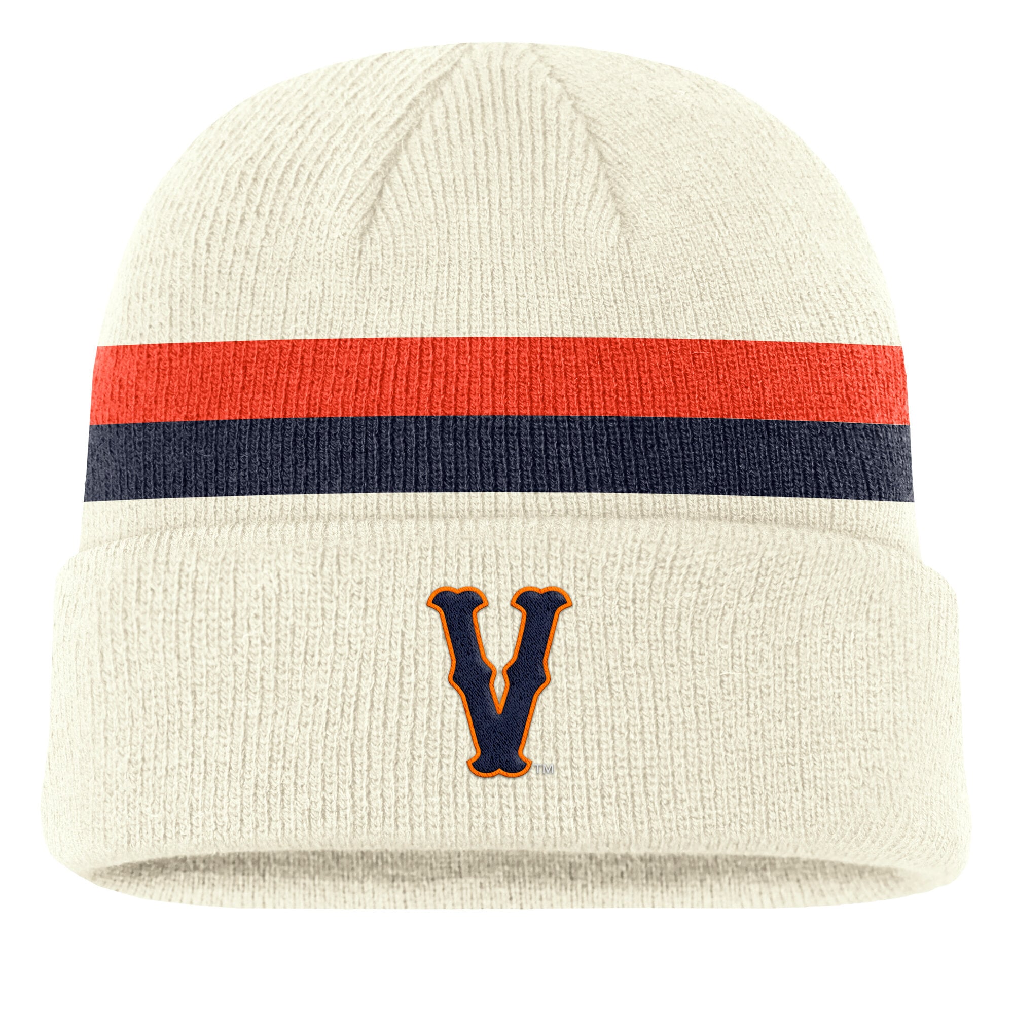 Bonnet à revers Nike crème Virginia Cavaliers Legacy pour homme