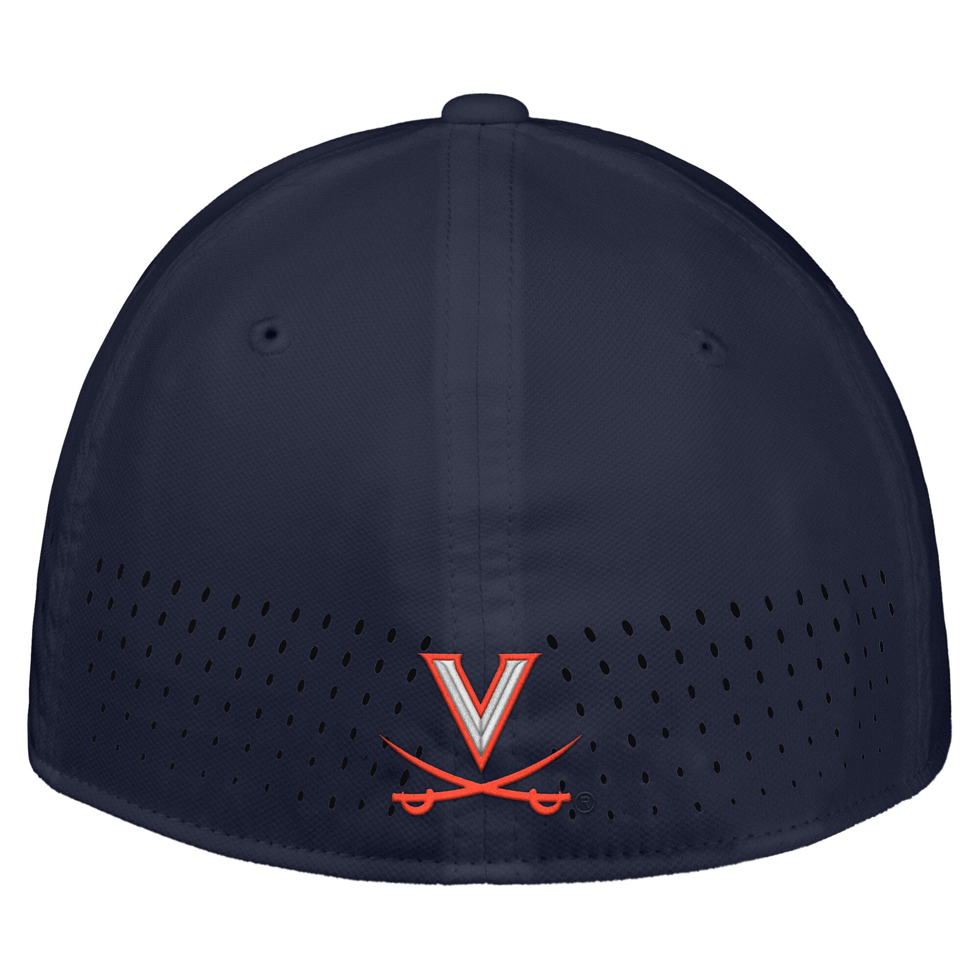 Men's Nike Navy Virginia Cavaliers 2026 On-Field AeroBill SwooshFlex Dri-FIT Hat