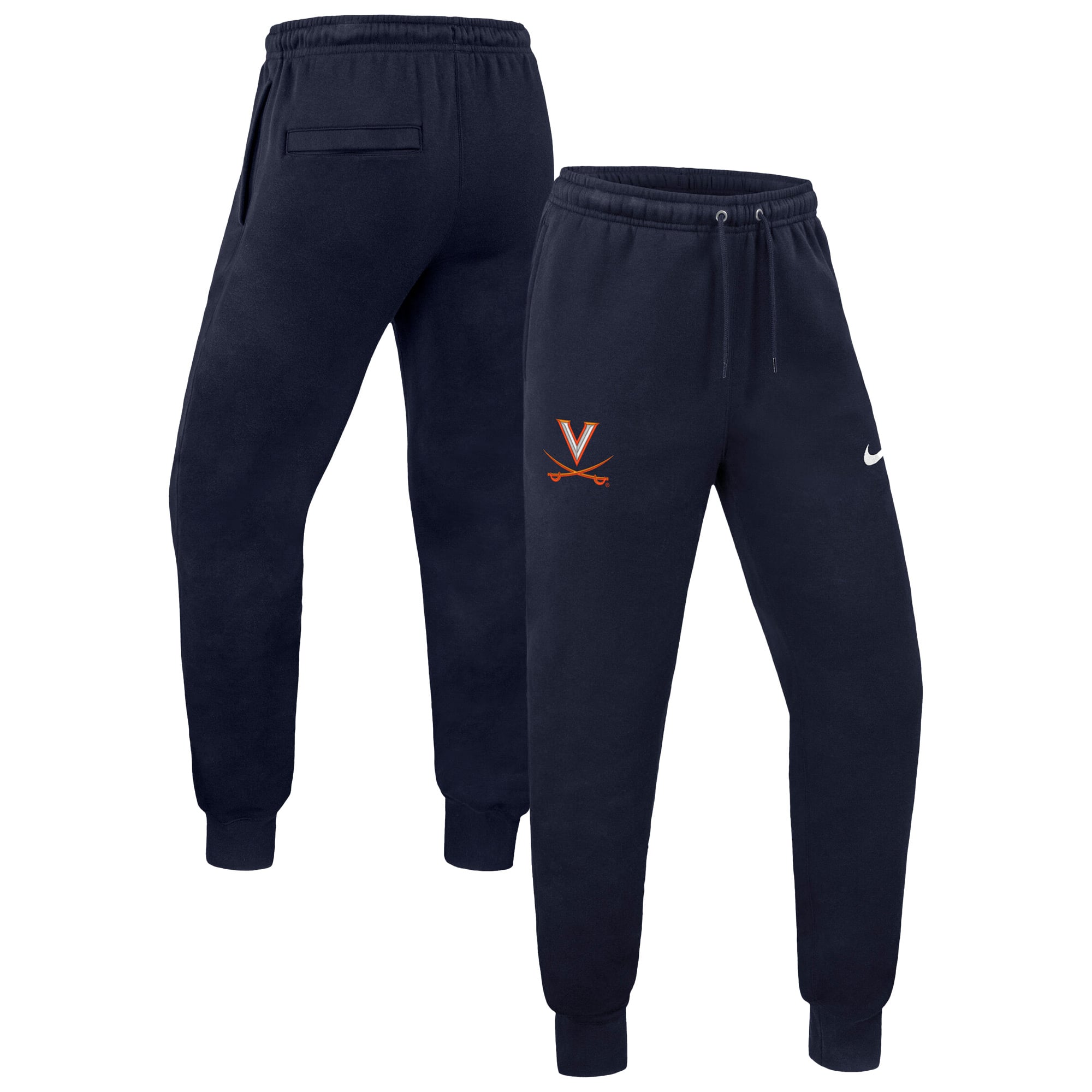 Pantalon de jogging en polaire Nike Virginia Cavaliers Club bleu marine pour homme
