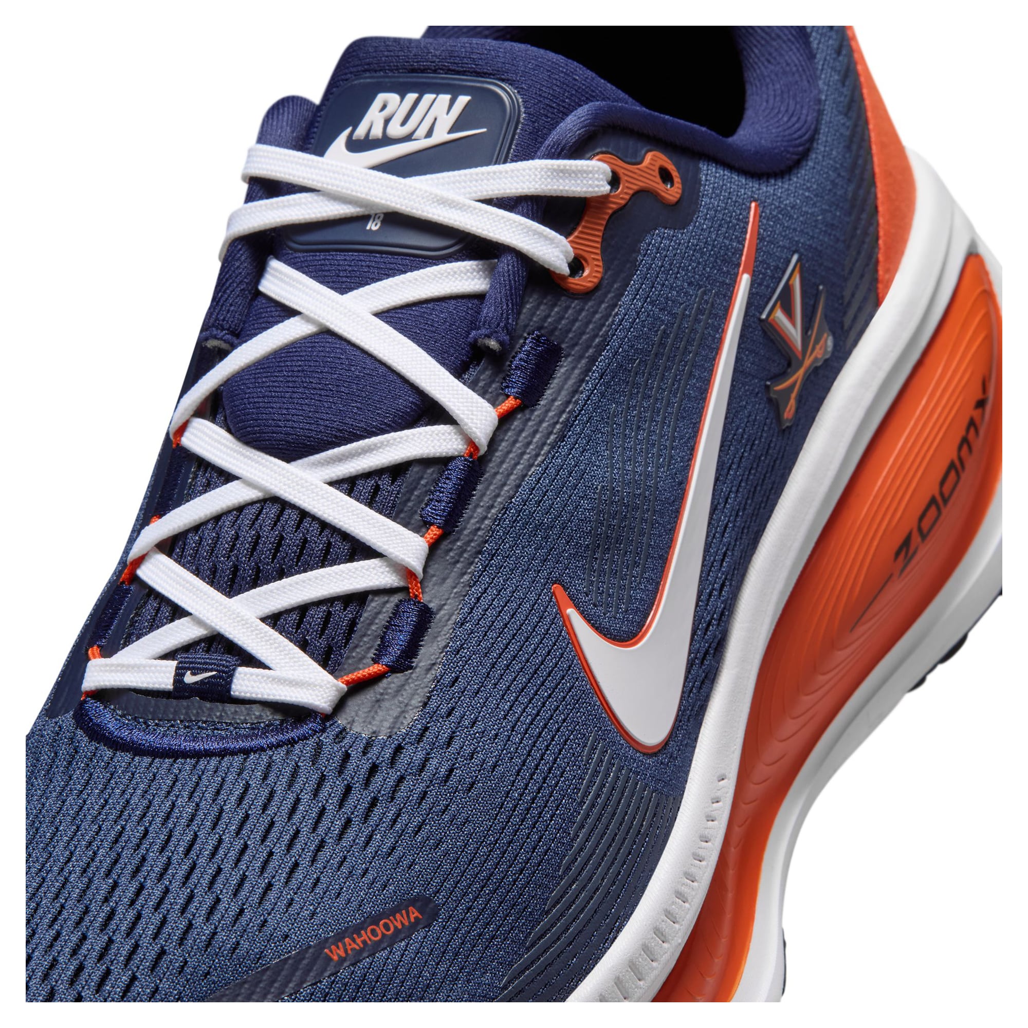 Men's Nike Virginia Cavaliers Vomero 18 Running Shoes
