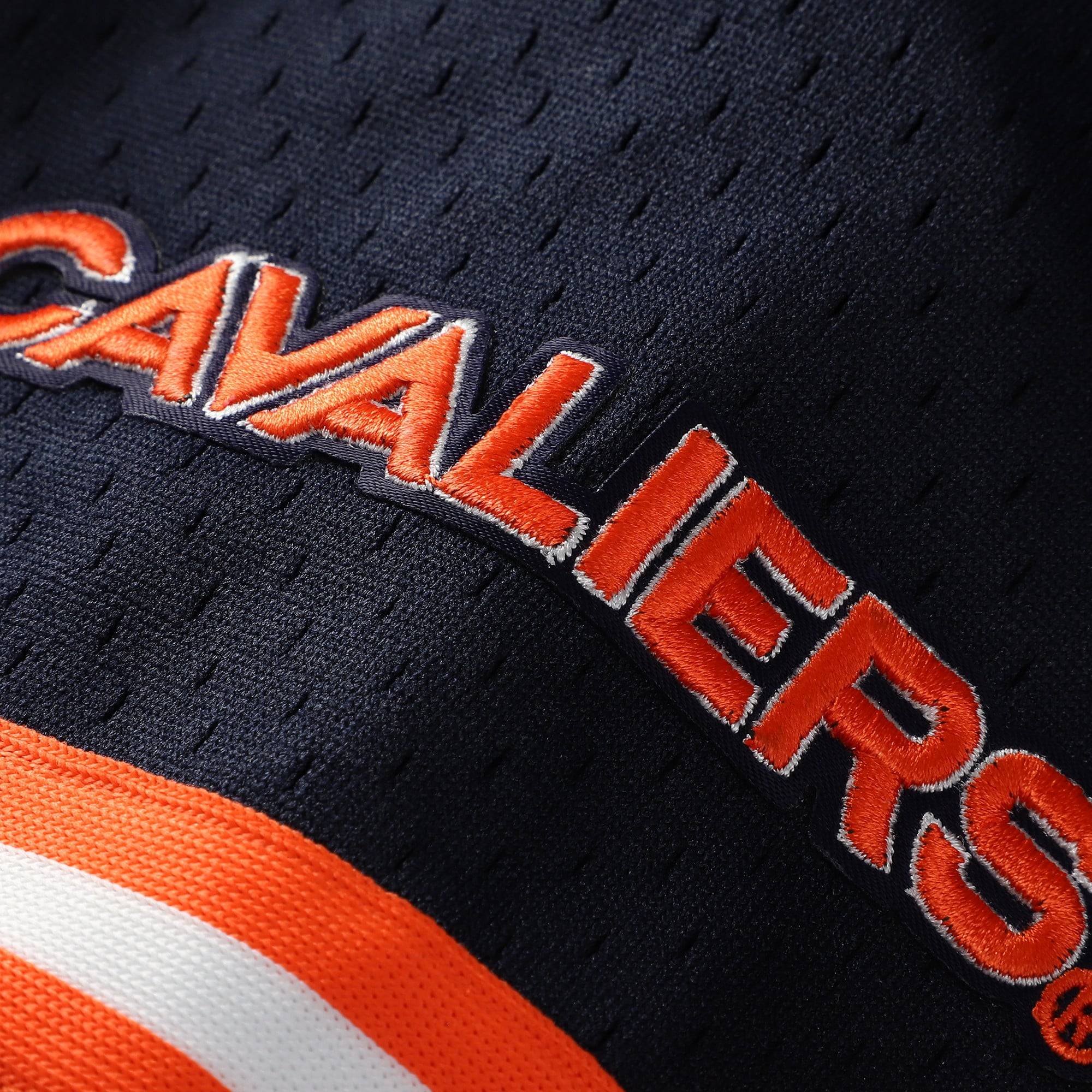 Maillot de baseball réplique à boutons complets en maille Pro Standard Navy Virginia Cavaliers pour hommes