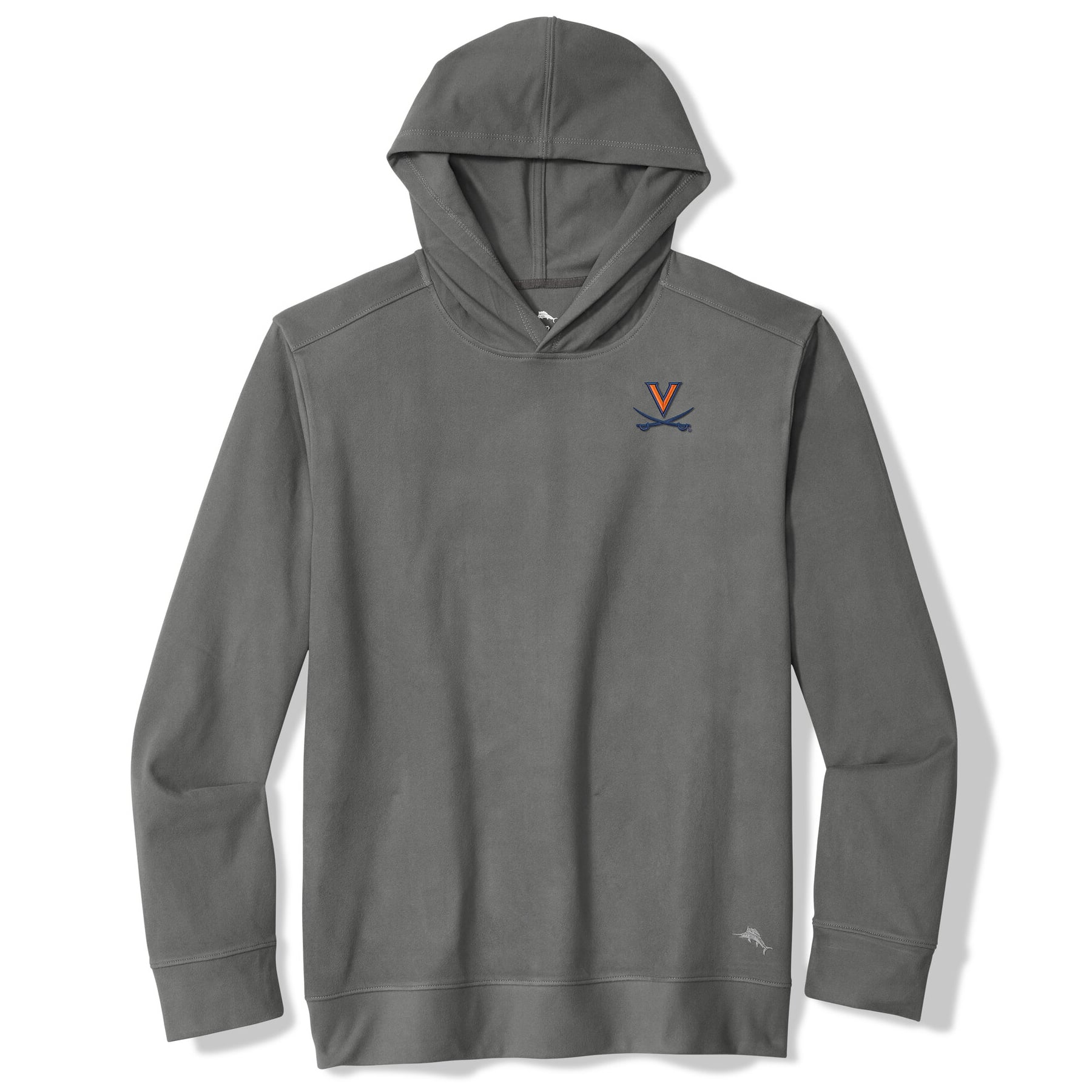 Men's Tommy Bahama Gray Virginia Cavaliers Bye Week Hoodie