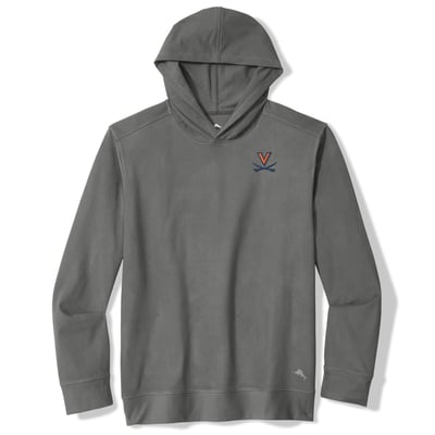 Virginia Cavaliers Tommy Bahama Bye Week Hoodie - Gray