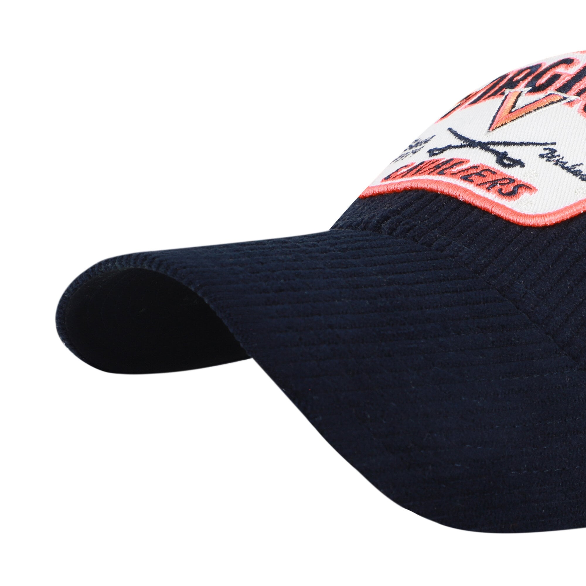 Casquette unisexe ajustable '47 Navy Virginia Cavaliers Accordia en velours côtelé MVP