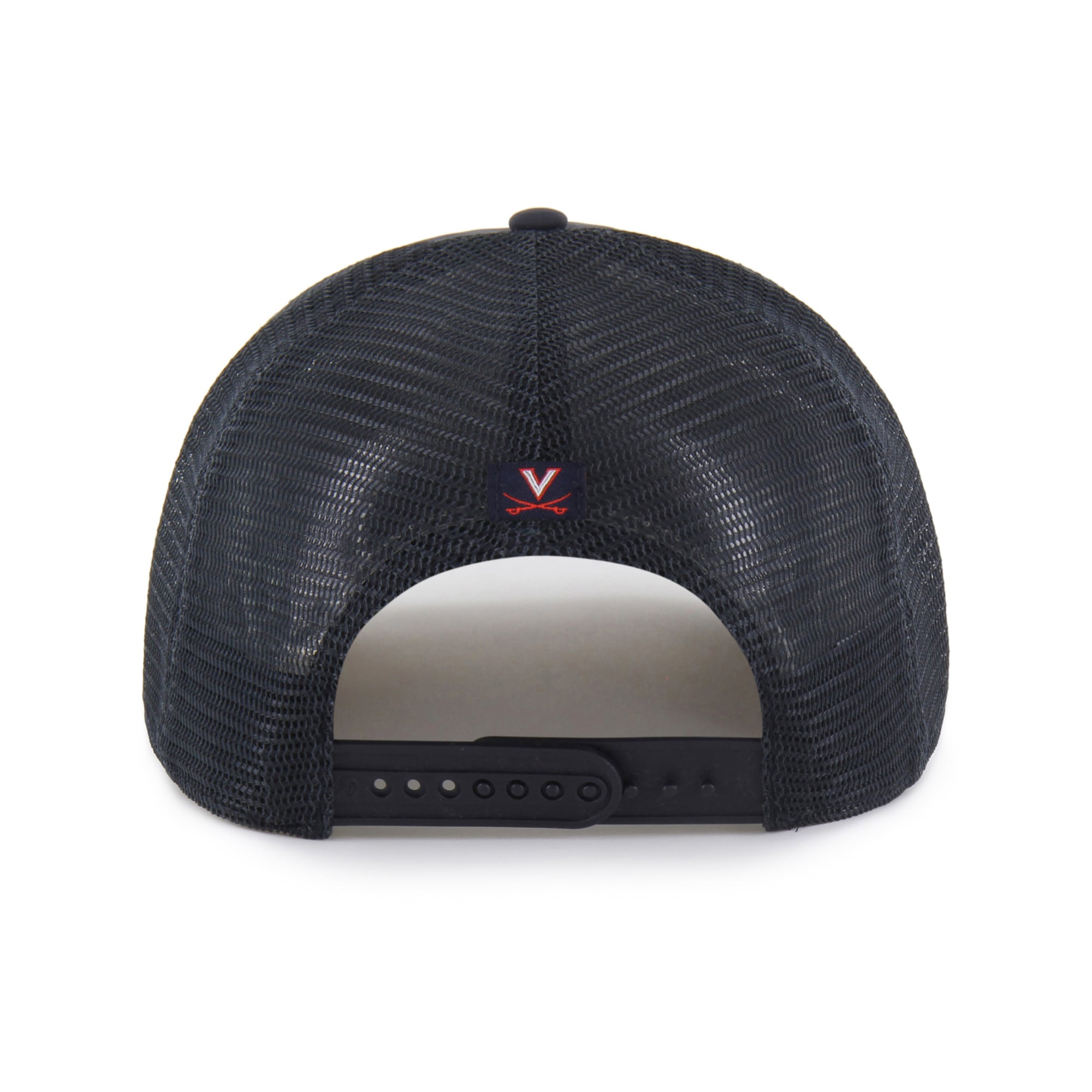Unisex '47 Navy Virginia Cavaliers brrr° Condor Mesh Hitch Adjustable Hat