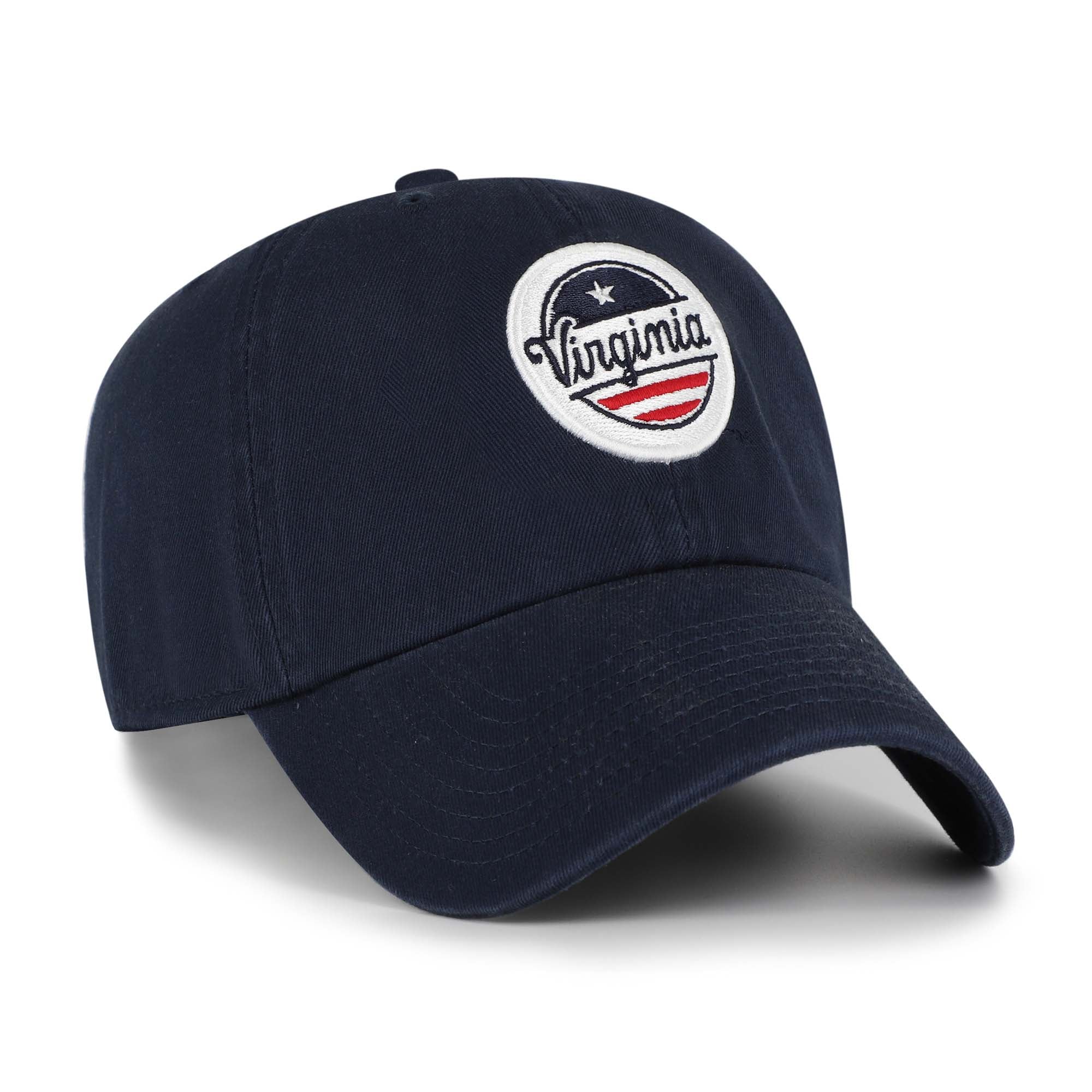 Unisex '47 Virginia Cavaliers Navy Clean Up Adjustable Hat