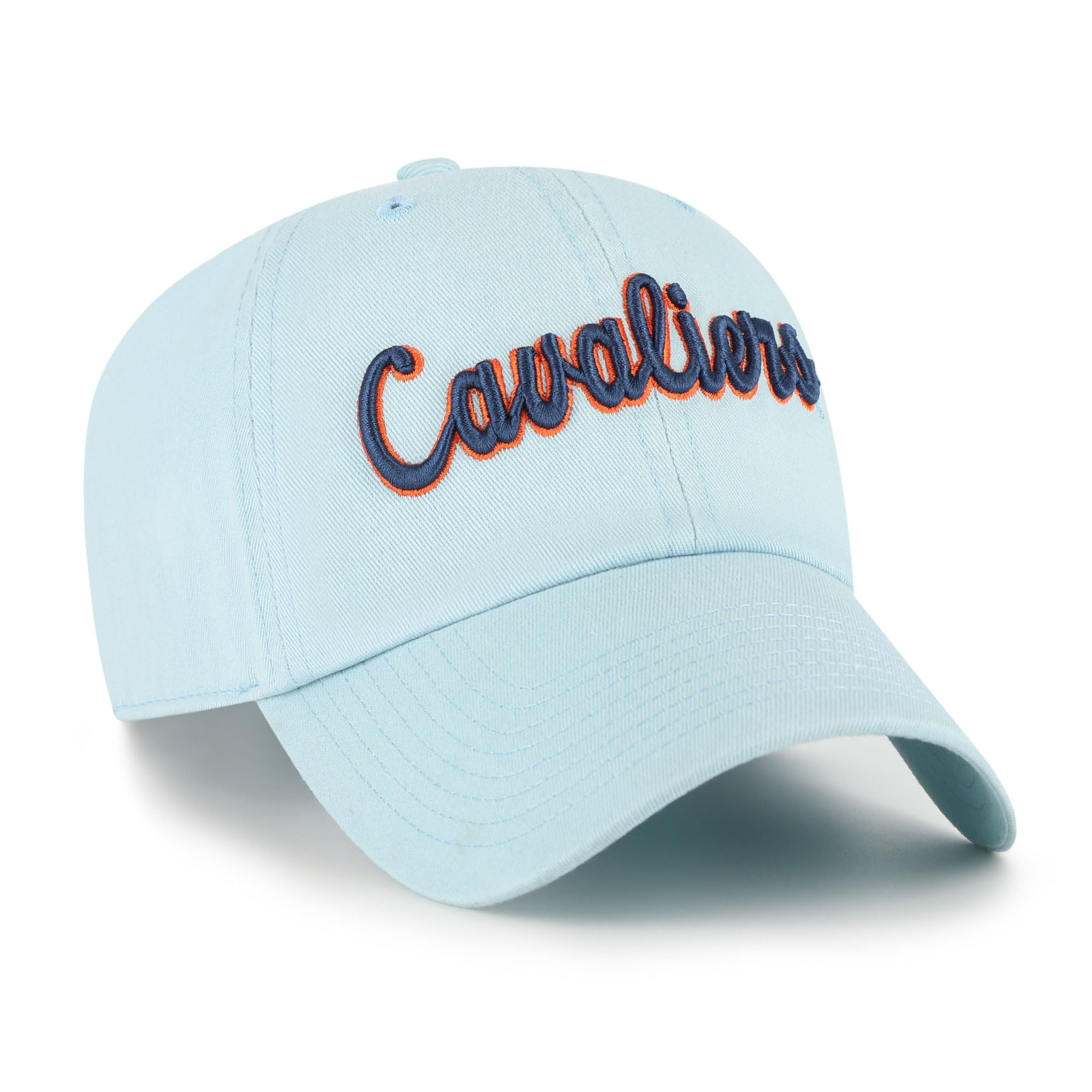 Casquette unisexe ajustable « Virginia Cavaliers '47 Powder Blue Vault Clean Up »