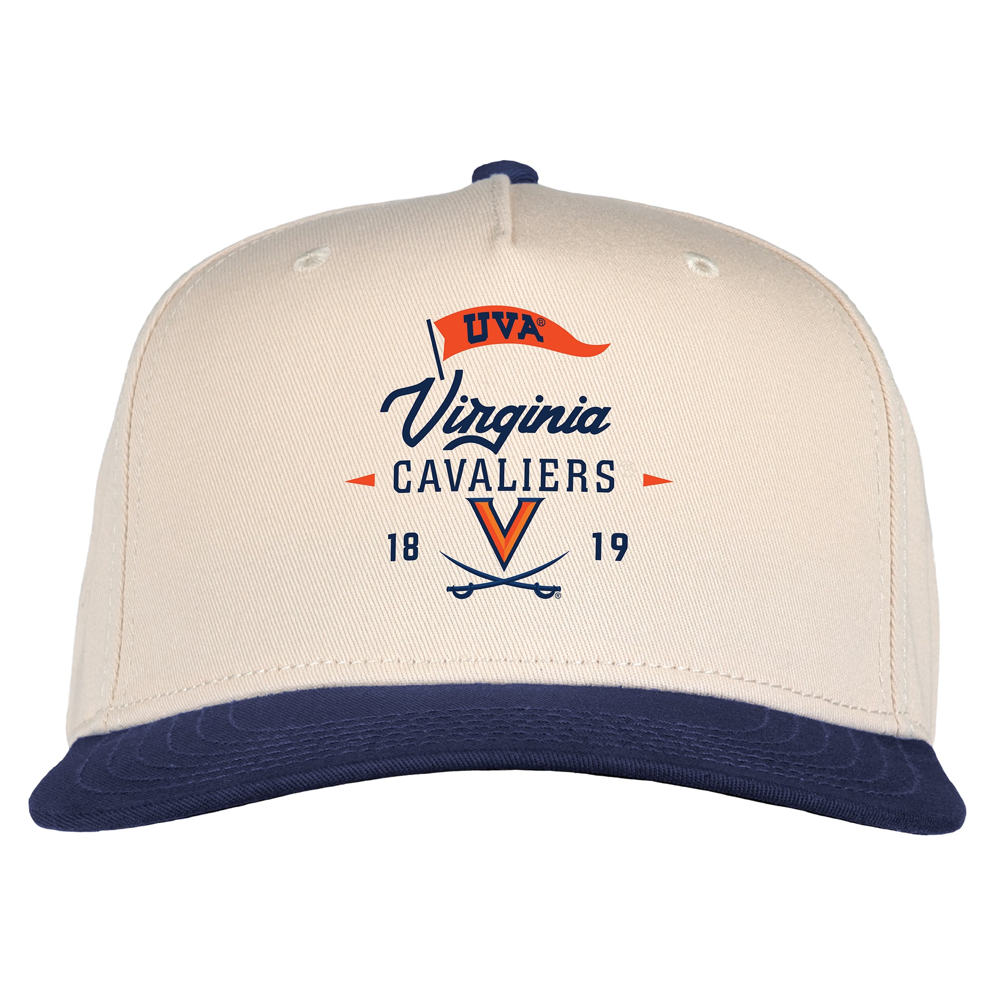 Unisex Ahead Cream Virginia Cavaliers The 1995 Adjustable Hat