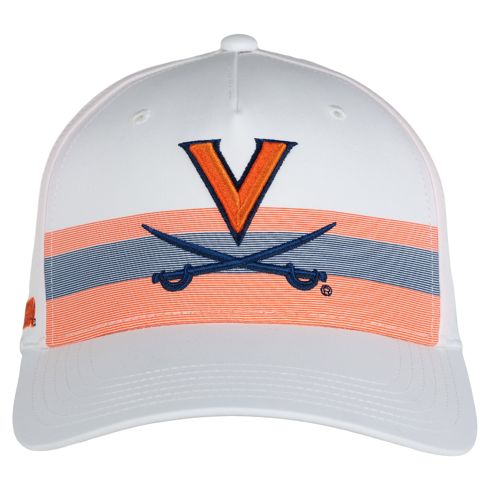 Unisex Ahead White Virginia Cavaliers The Sideline Adjustable Hat