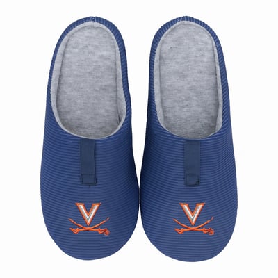Virginia Cavaliers ZooZatz Unisex Ribbed Slide Slippers
