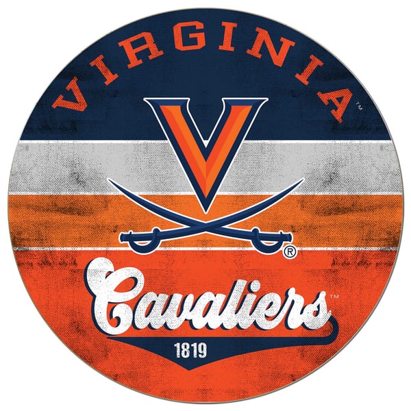 Virginia Cavaliers Logo Vinyl Decal – Weather Resistant – Multi-Color – SSSCO