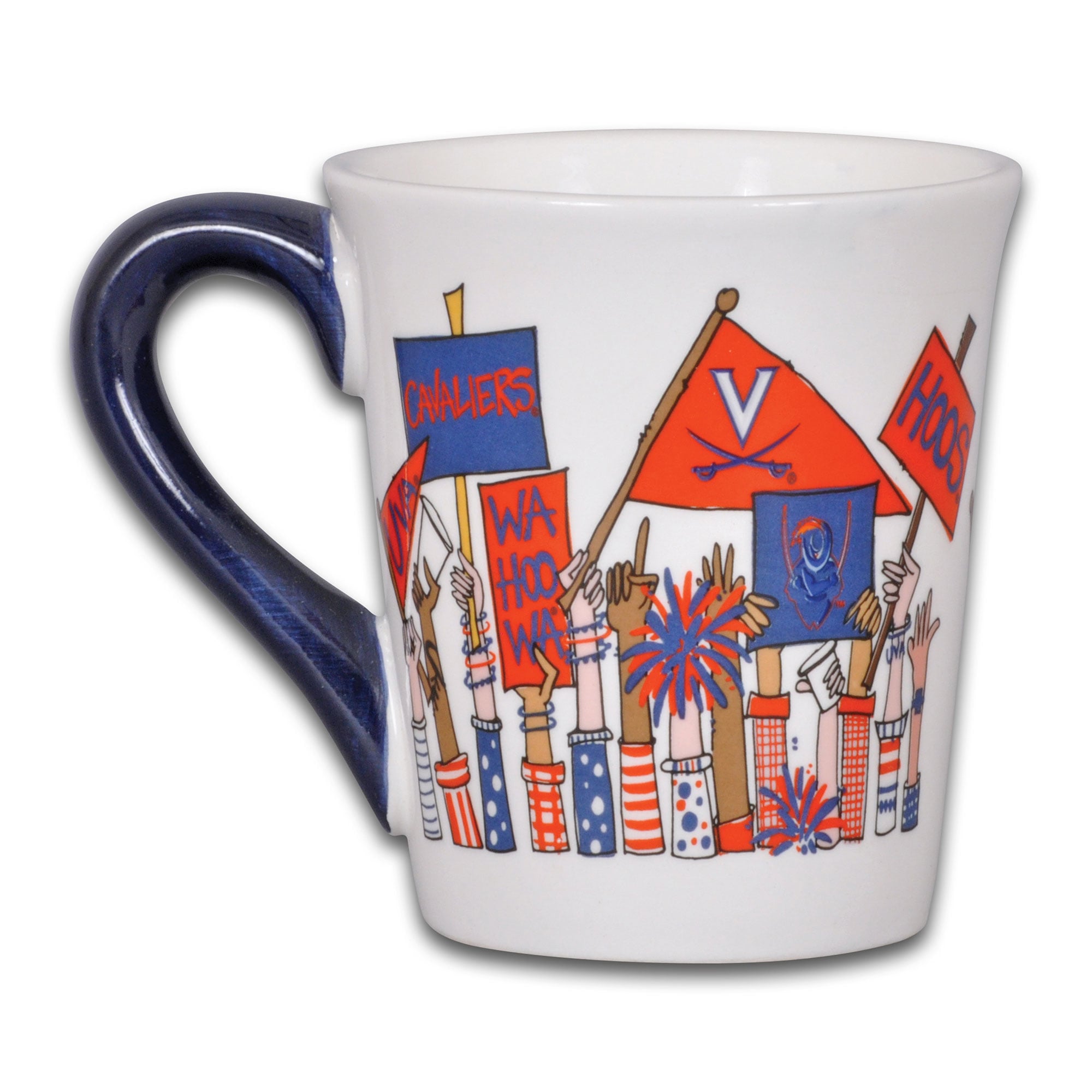 Mug de supporters des Virginia Cavaliers (887 ml)