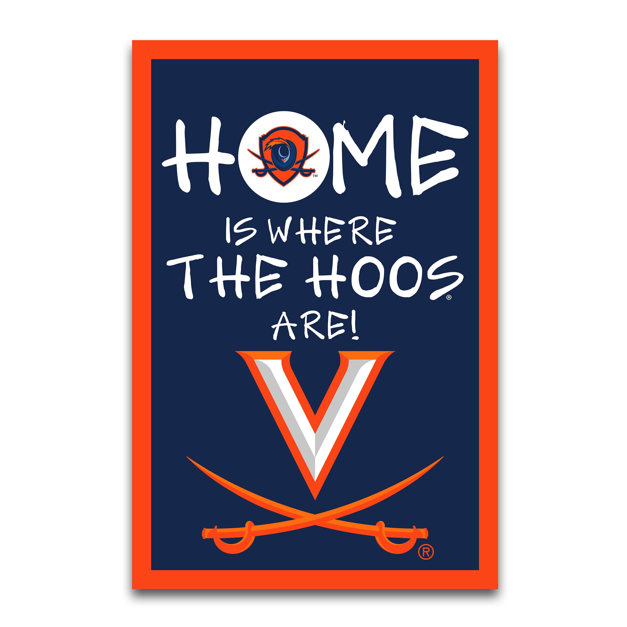 Drapeau de jardin Virginia Cavaliers 12" x 18"