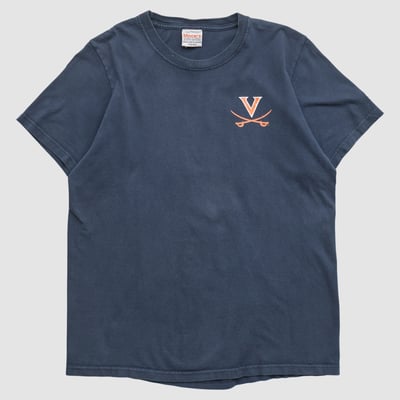 Virginia Cavaliers Mincer's 2000s T-shirt - Navy - M by Fanatics Real Vintage