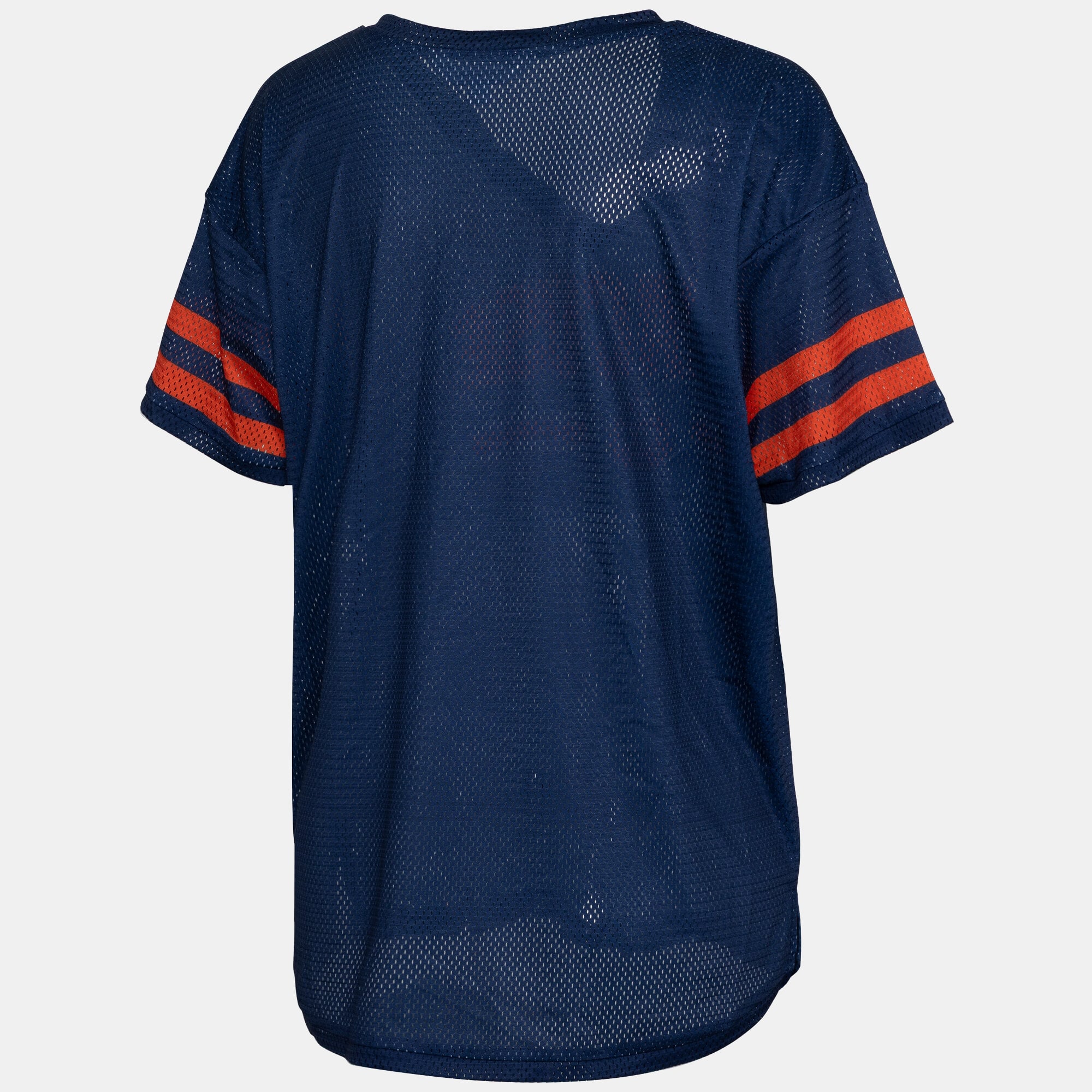 Women's ZooZatz Navy Virginia Cavaliers Mesh Jersey Kickoff T-Shirt