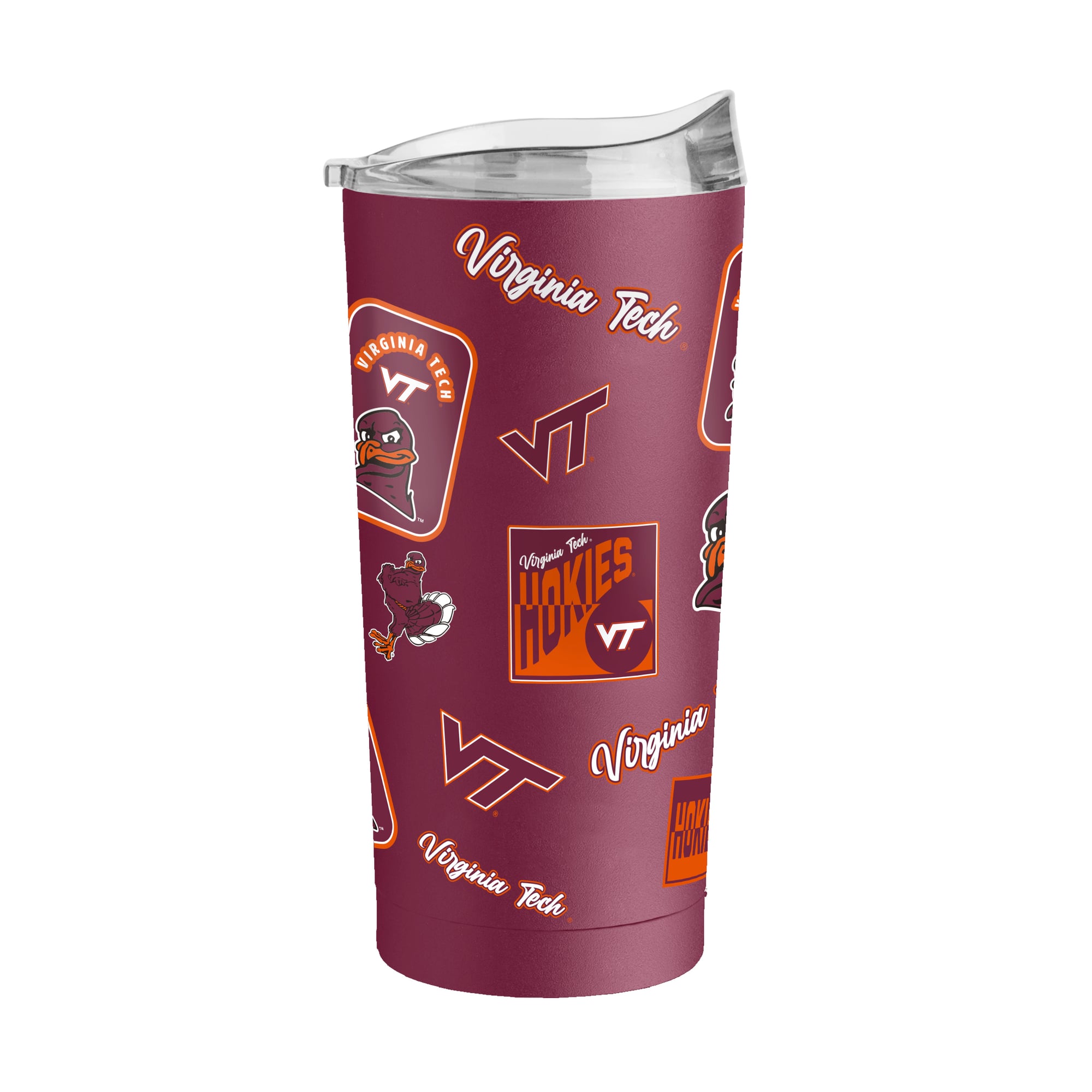Logo Brands  Virginia Tech Hokies 20oz. Dreamweave Powder Coat Tumbler