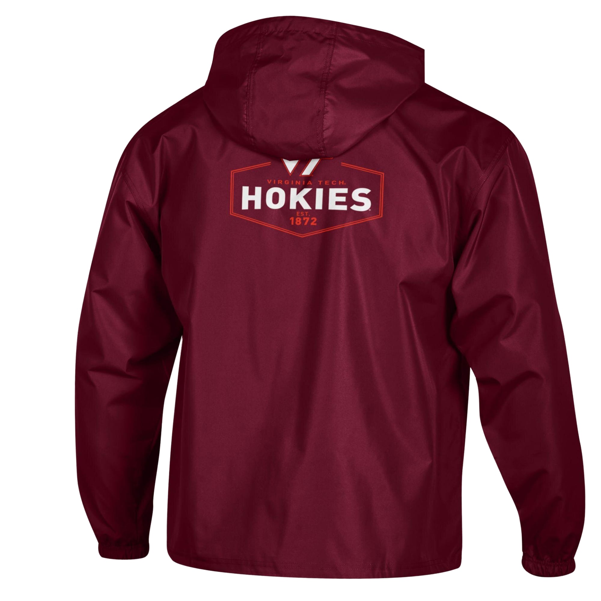 Men's Champion Maroon Virginia Tech Hokies Delay Packable Half-Zip Jacket