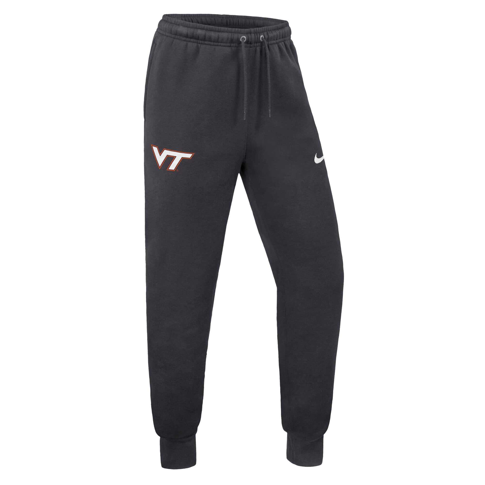 Pantalon de jogging en polaire Nike anthracite Virginia Tech Hokies Club pour homme