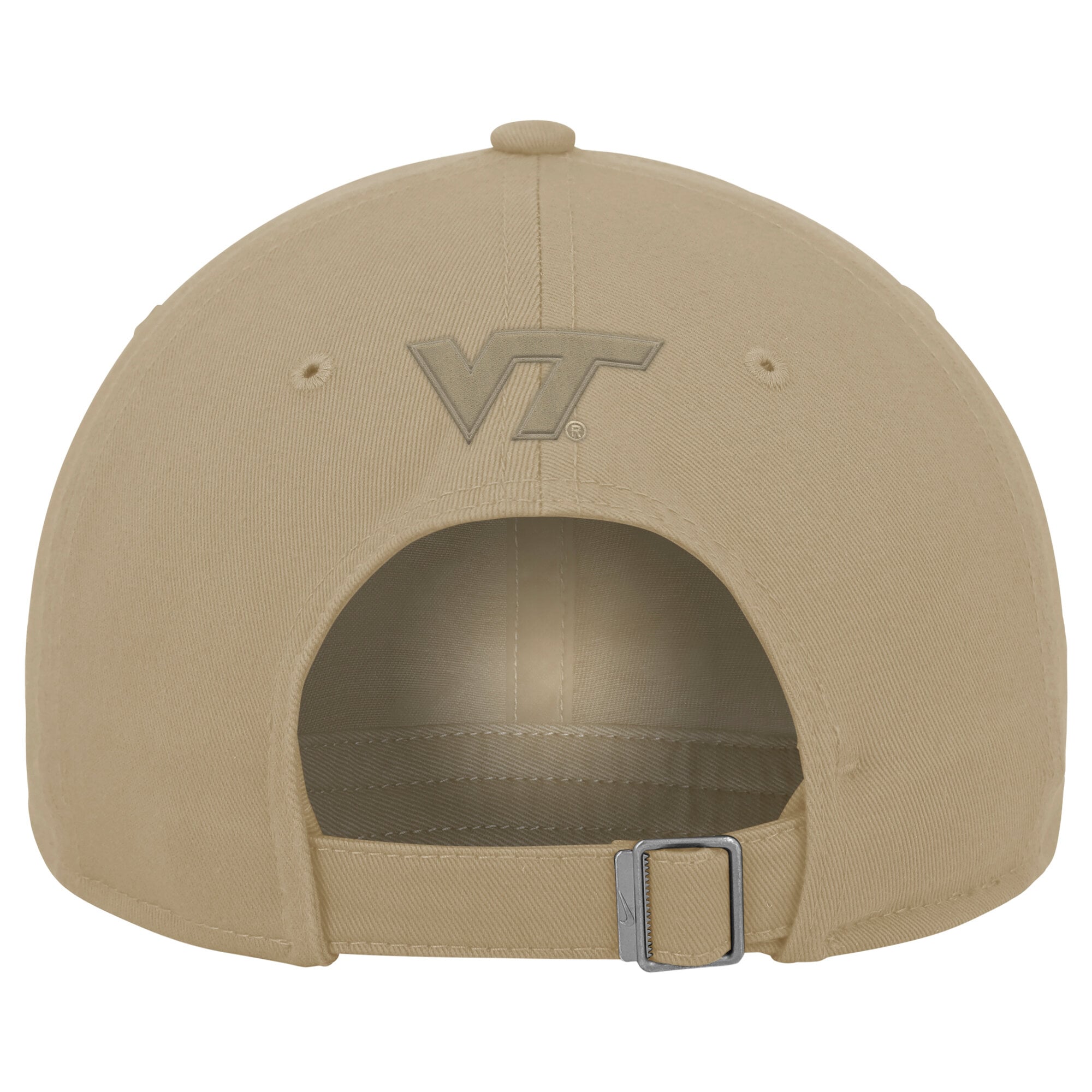 Men's Nike Beige Virginia Tech Hokies Club Dri-FIT Adjustable Hat