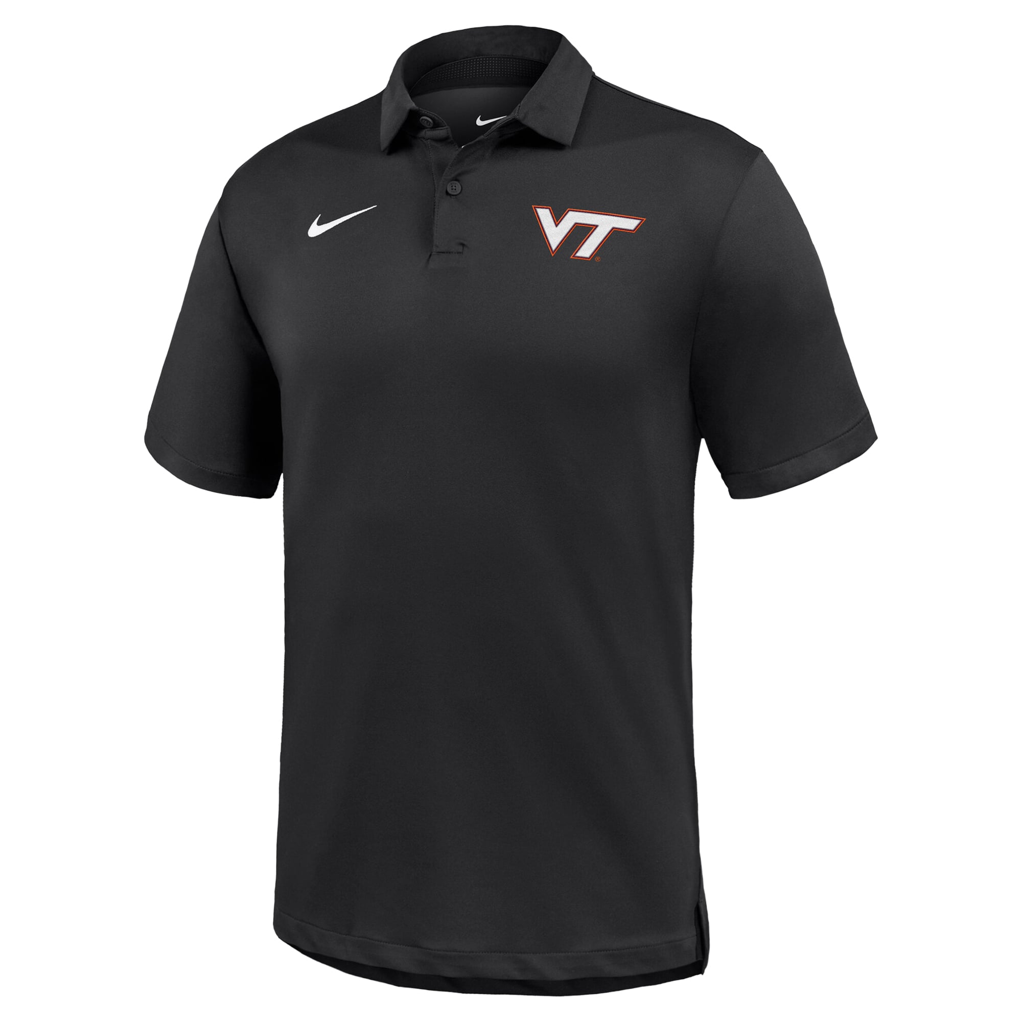 Polo Nike Dri-FIT Tour noir Virginia Tech Hokies pour homme