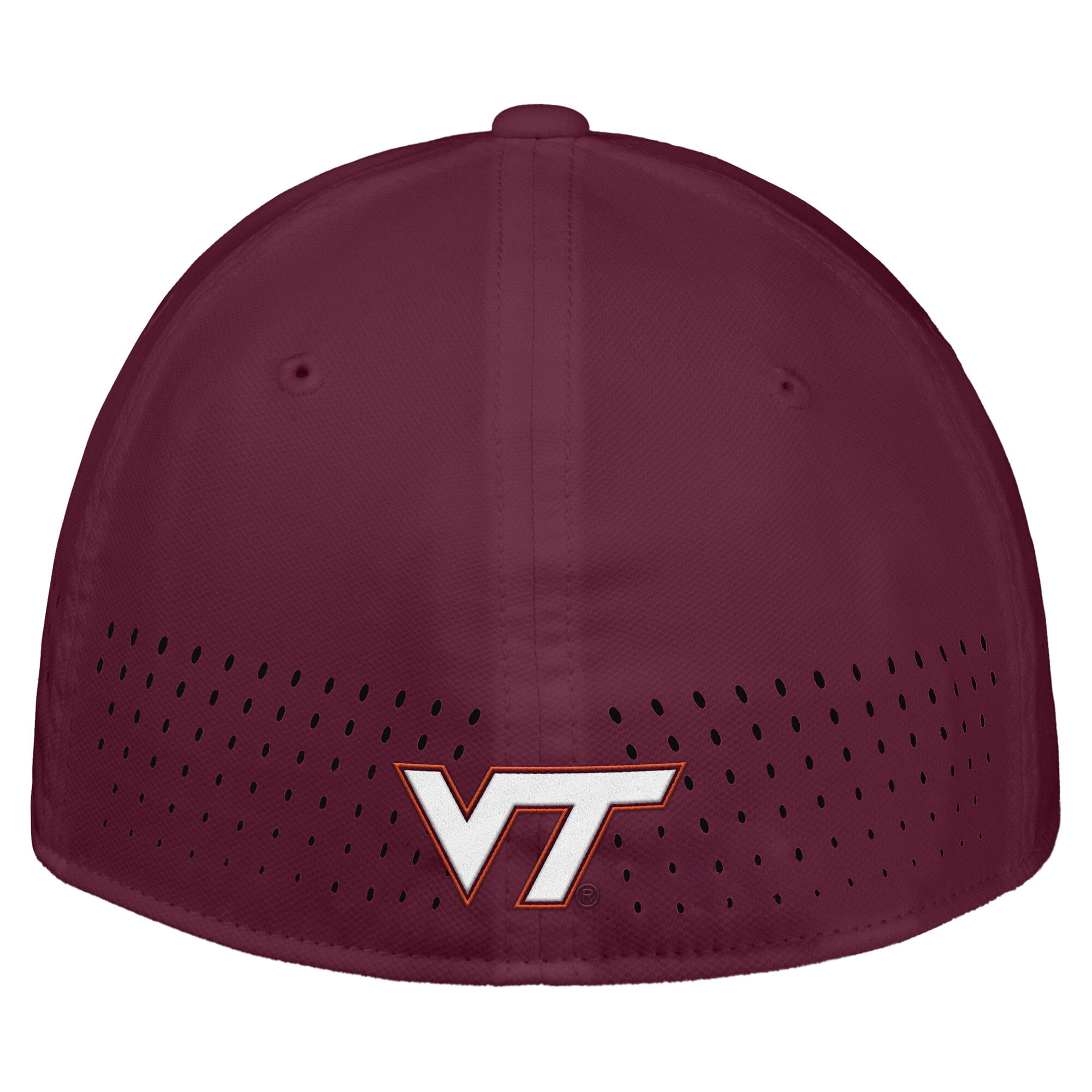 Men's Nike Maroon Virginia Tech Hokies 2026 On-Field AeroBill SwooshFlex Dri-FIT Hat